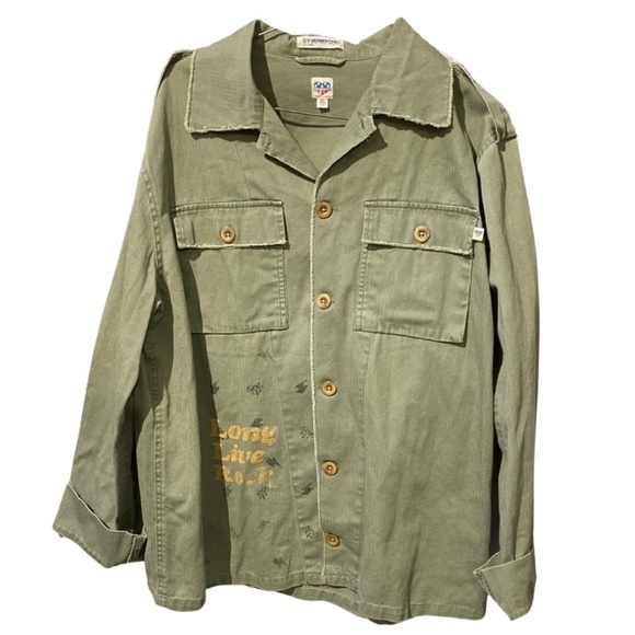 Junk Food I'm With The Band Military Jacket - Picture 3 of 16